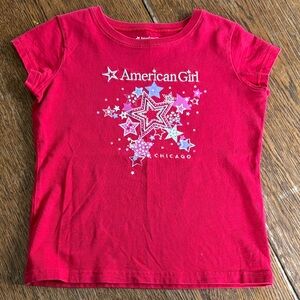 American Girl Chicago Store Embroidered Tee Girl’s 10/12